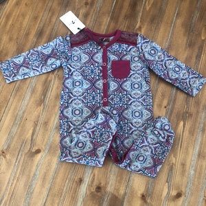 NWT 7 for all mankind romper